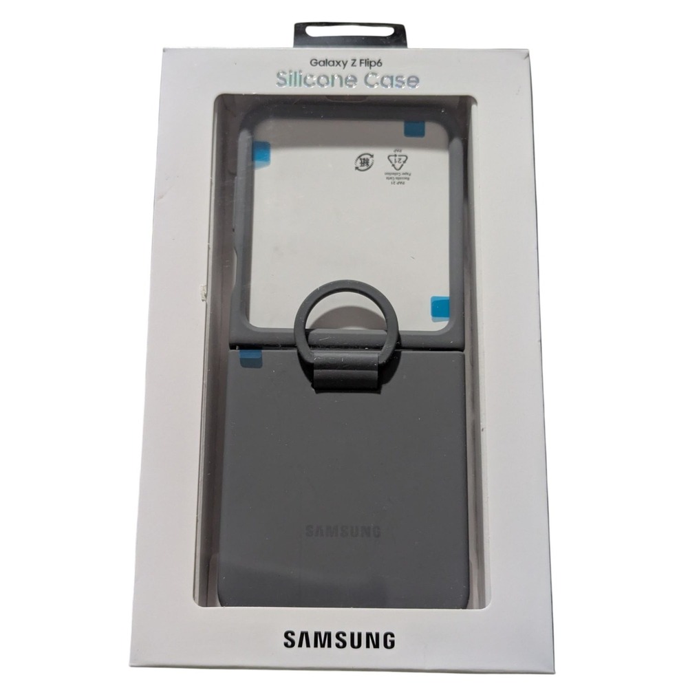 C3. Samsung Silicone‎ Case For Samsung Galaxy Z Flip6 - In Gray